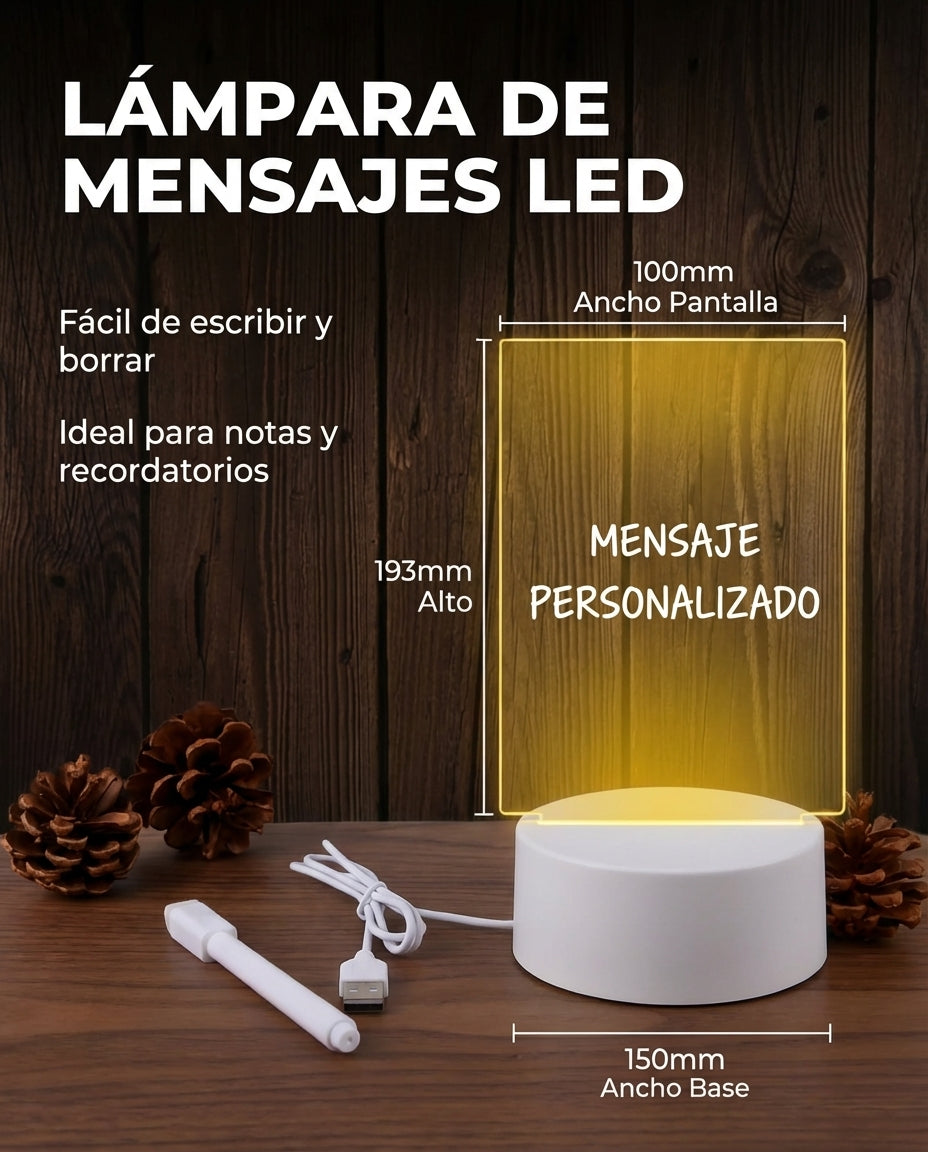 Pizarra luminosa LED - iNote